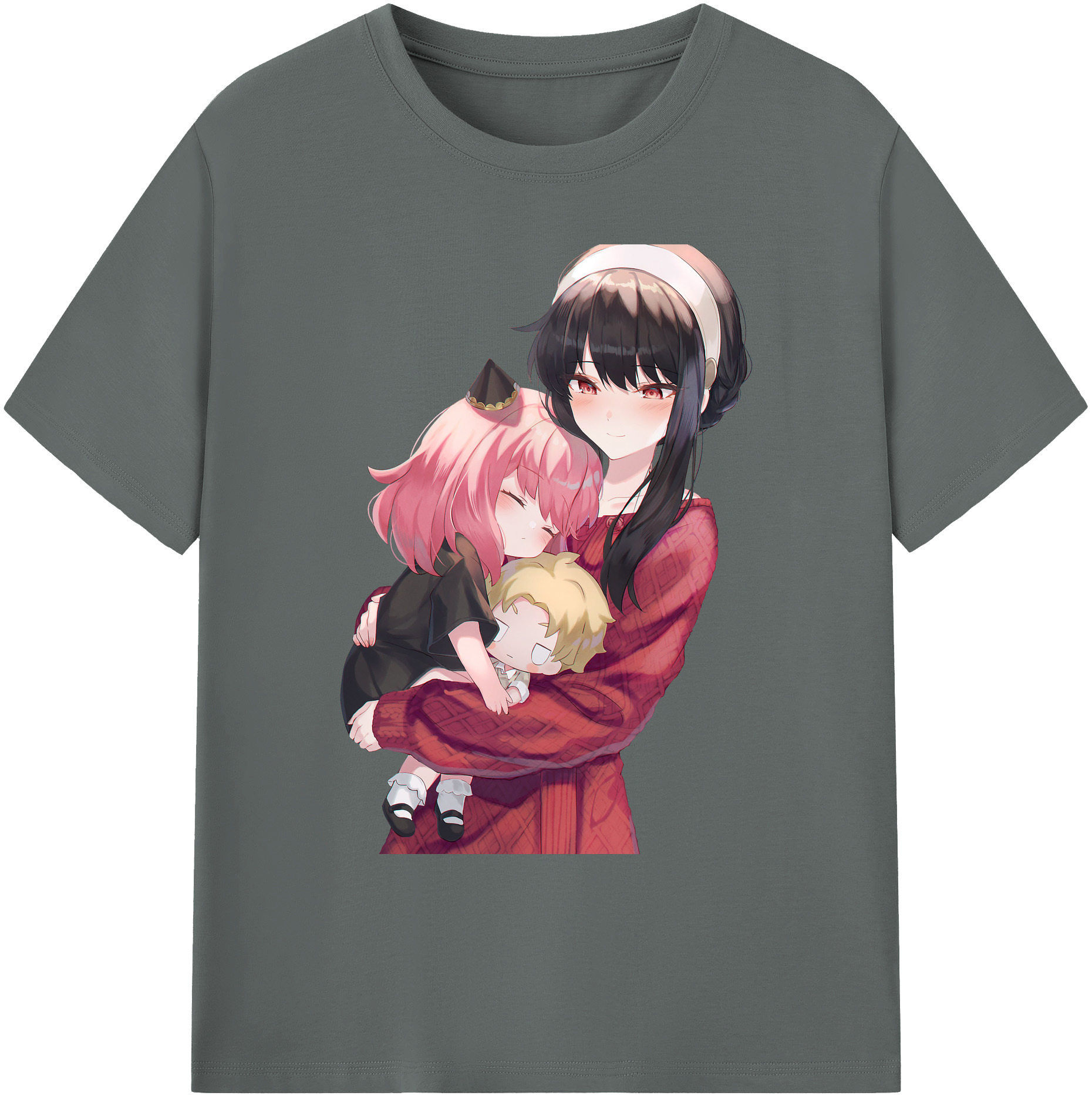 （画像用） SPY×FAMILY间谍家家酒 綿100％ メンズ半袖Tシャツ｜肌触りやわらか＆通気性